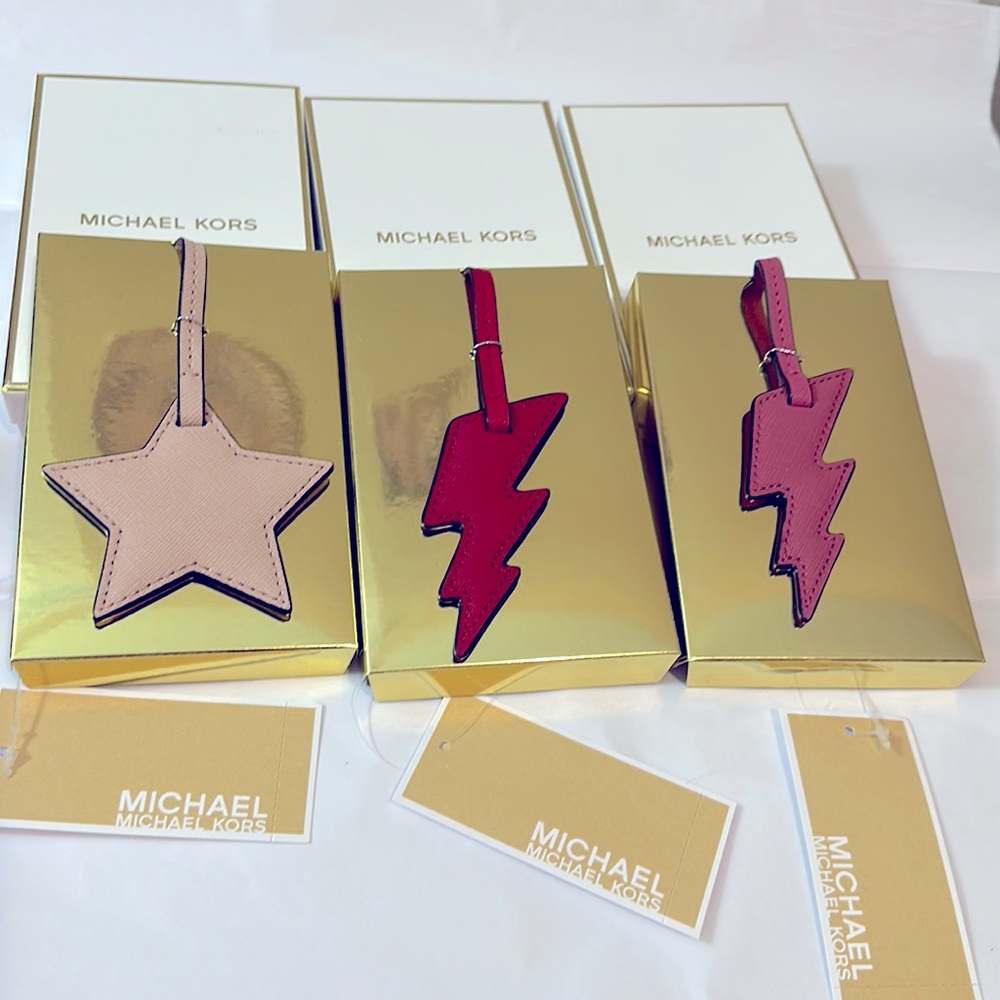 NWT Michael Kors Monogram Charm